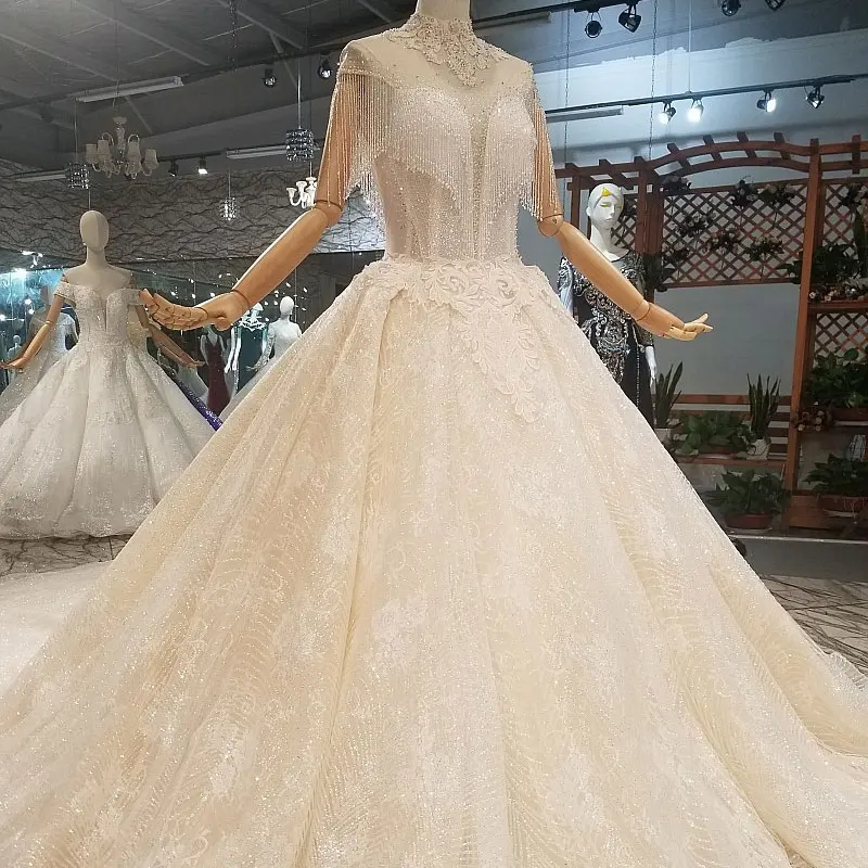 AIJINGYU Wedding Dress Muslim Mother Of The Bride Outfits Indian Turkey White Wedding Gowns With Sleeves