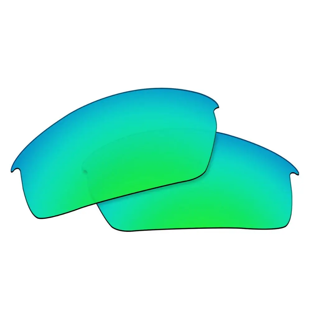 Поляризованные сменные линзы OOWLIT с зеленым зеркальным покрытием для
