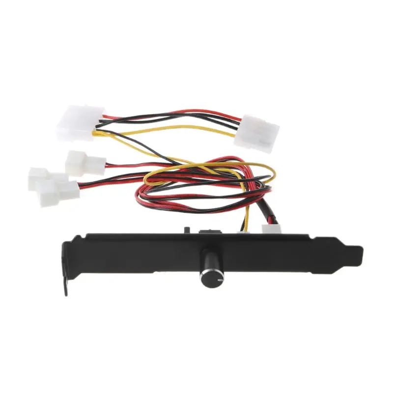 3 канала компьютер PC Вентилятор охлаждения Управление Кулер Скорость регулятор