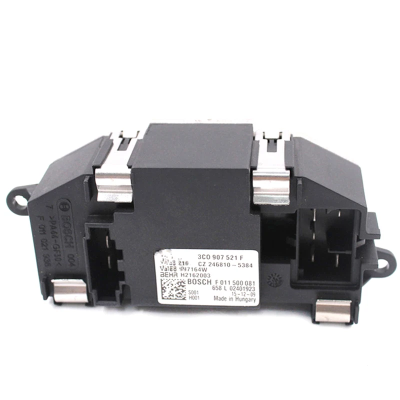 Резистор электродвигателя воздуходувки для VW Caddy Golf Eos Tiguan Passat Scirocco Jetta Beetle CC 3C0 907