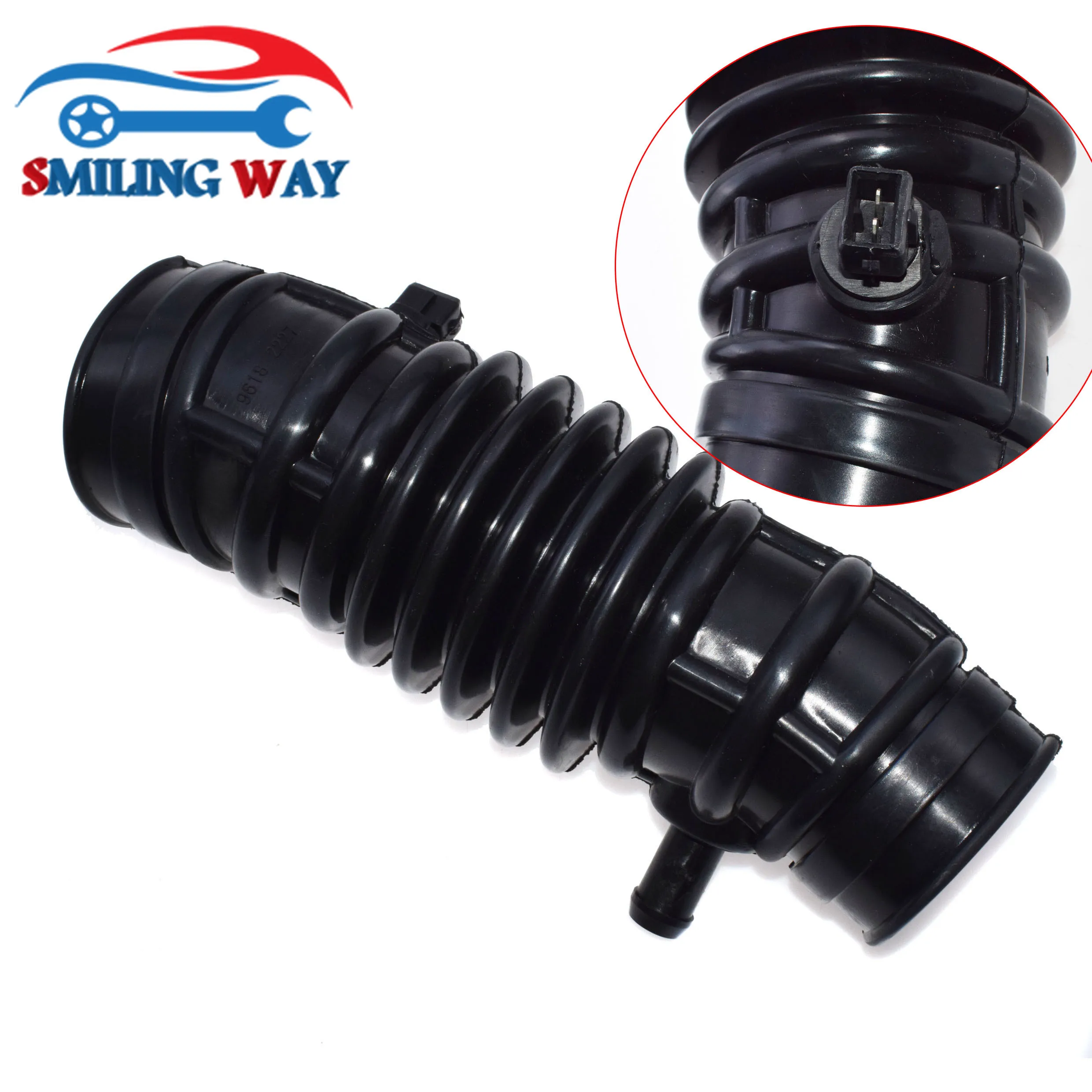 SMILING WAY# воздухозаборник трубчатый насосный шланг и датчик для Daewoo Lanos 1,3 1,6 1997- и 1,5 1997-2005 8V SOHC OE#96182227