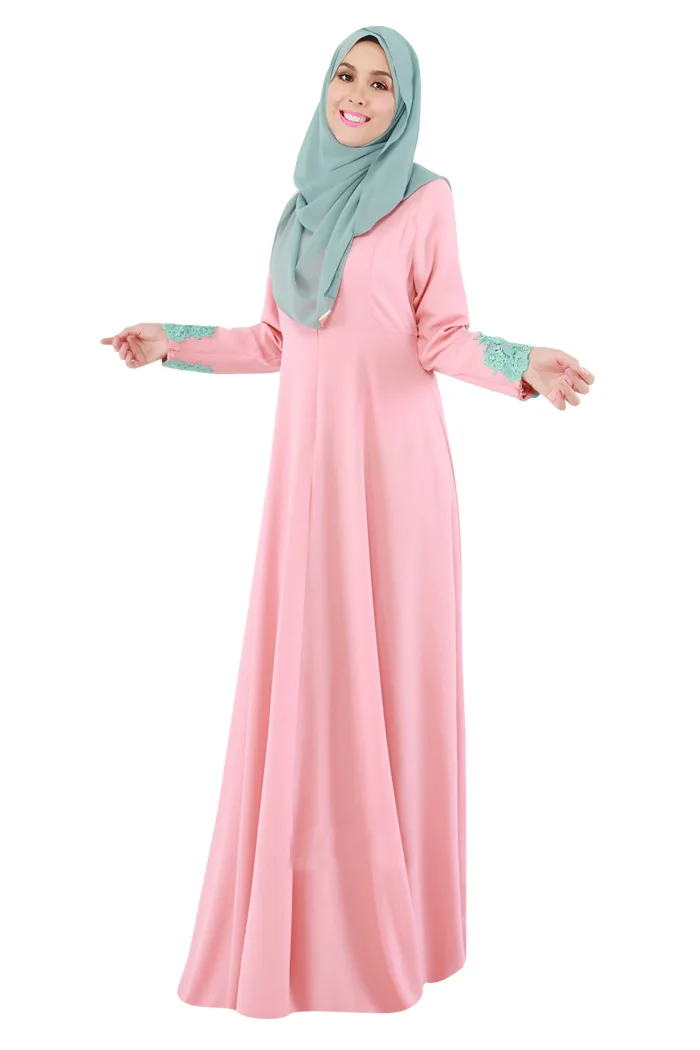 Женское длинное платье с вышивкой мусульманский кафтан новинка 2019|islamic clothing for