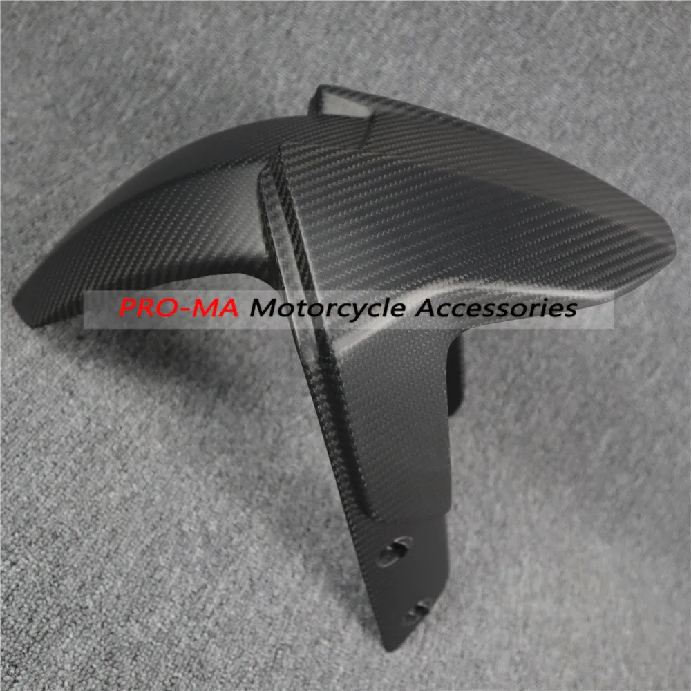 Переднее крыло мотоцикла из углеродного волокна для KTM Duke 790 2018 2019 Twill Matte