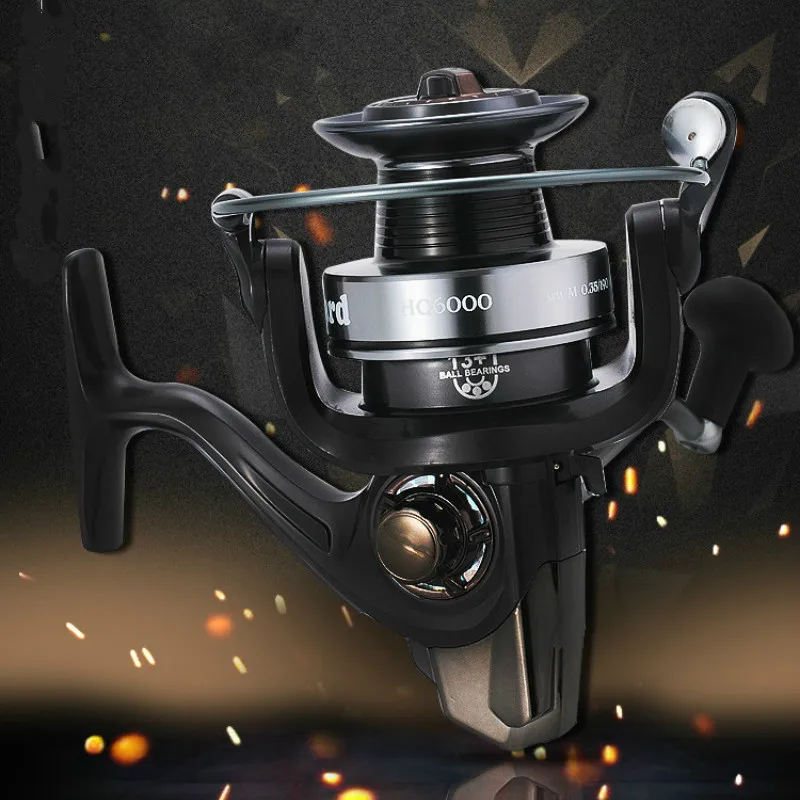 

HQ3000-10000 Full Metal Spool Jigging Trolling Long Shot Casting For Carp And Salt Water Surf Spinning Big Sea Fishing Reel