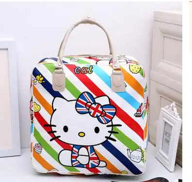 Новая сумочка Hello kitty сумка через плечо кошелек дорожная сумка-тоут для