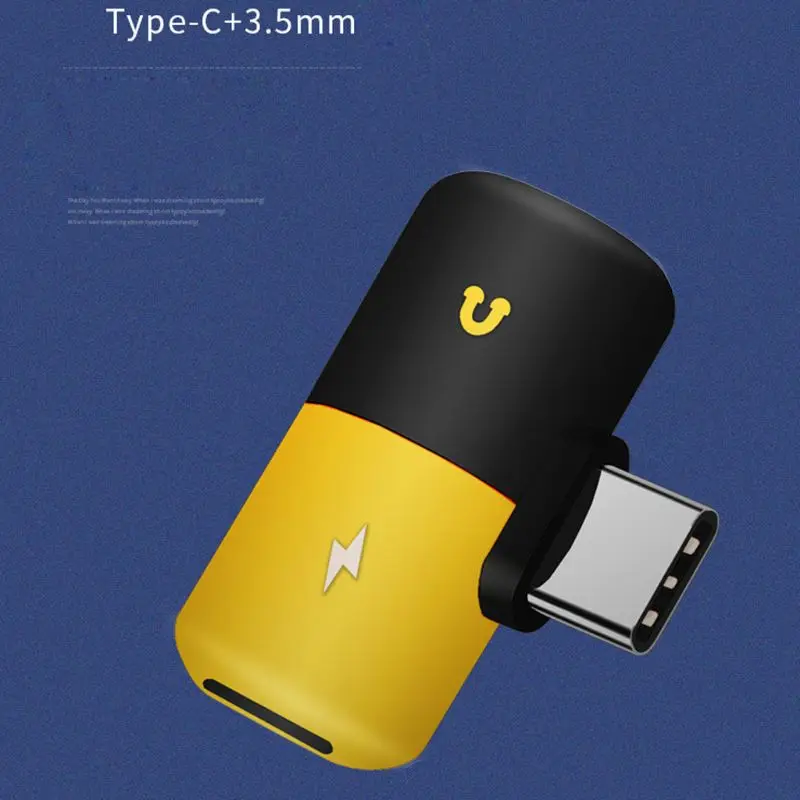 Адаптер для зарядки наушников от Type C до 3 5 мм Xiaomi Mi6 6X 8 Note Mix 2 Huawei Mate 10/Pro P20