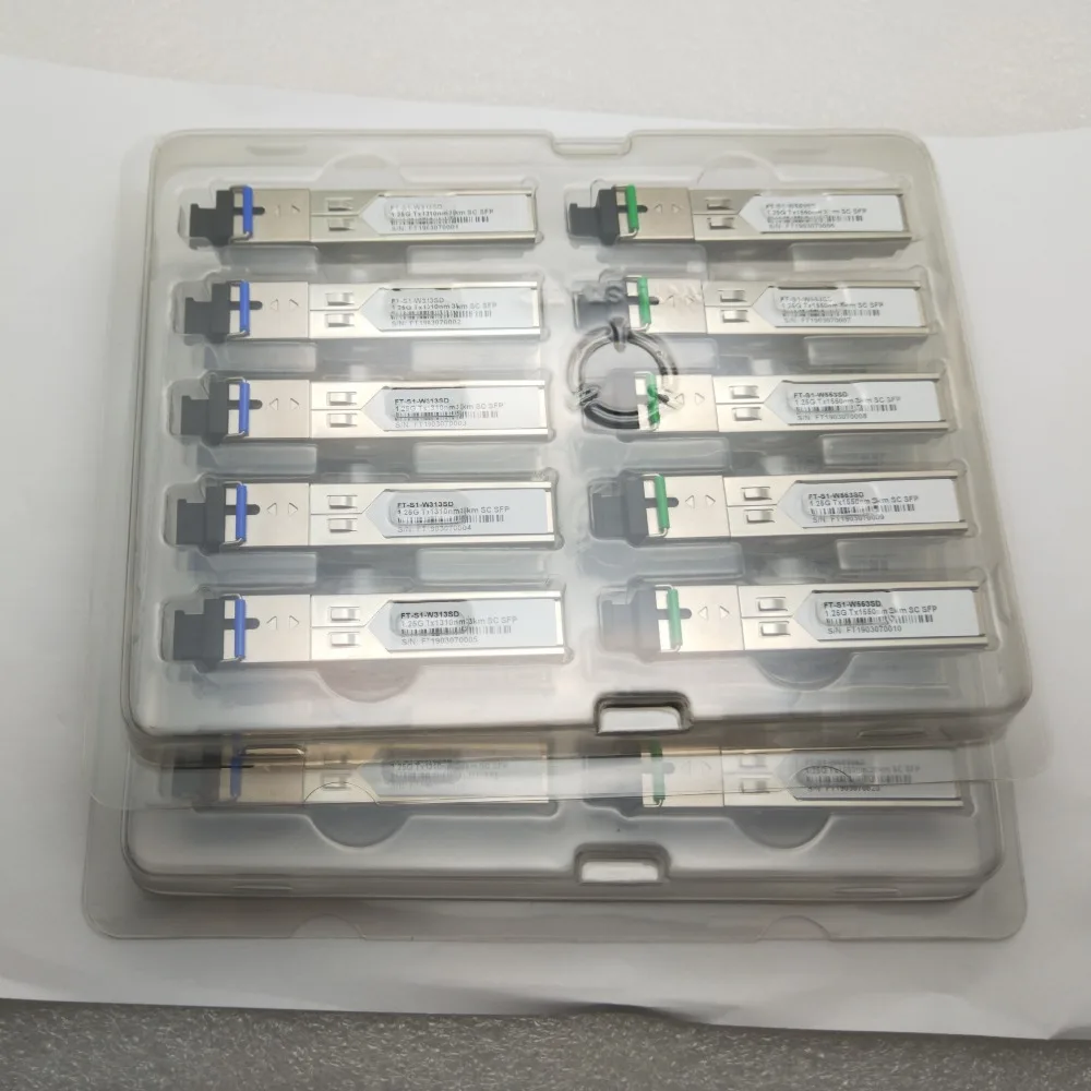 20KM 1 25G двойной переключатель SFP модуль 1000 базовый 1310nm волоконно-оптический