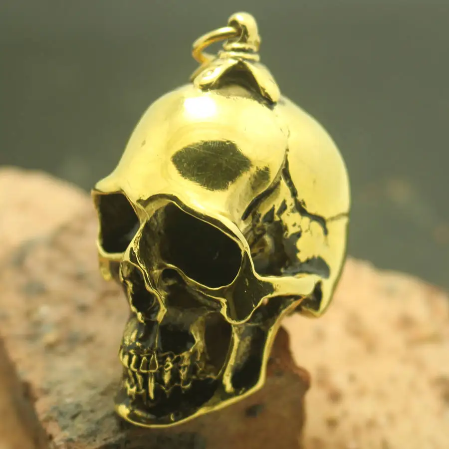 Цепь из нержавеющей стали 316L с подвеской в виде черепа | Украшения и аксессуары