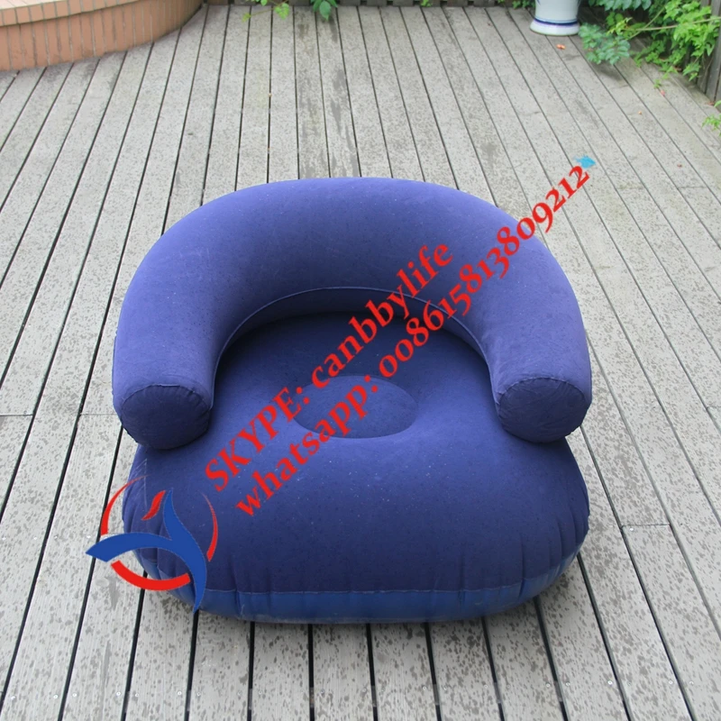 Синий/красный 36 &quotодин человек стекались подлокотник стул + один надувной удар