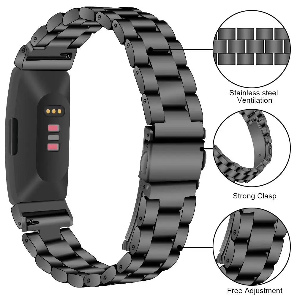 Нержавеющая сталь Inspire металлический ремешок для мужчин и женщин сменный Браслет