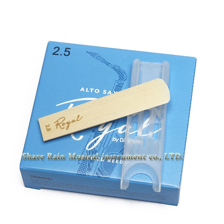 Королевская Синяя коробка для саксофона в Соединенных Штатах, RICO, Eb alto sax reed/alto sax hpone reeds