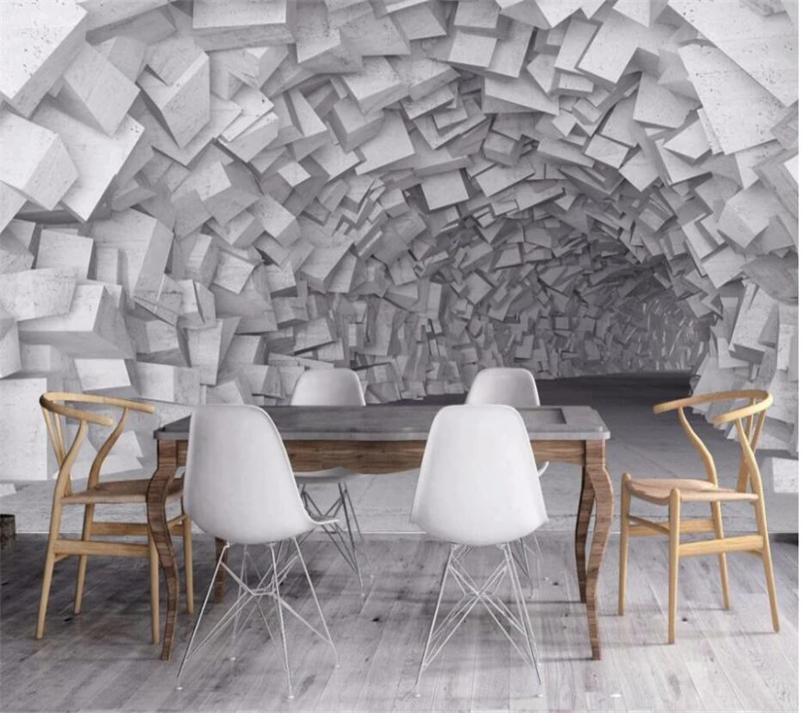 Wellyu papel де parede para quarto пользовательские обои 3d абстрактное архитектурное