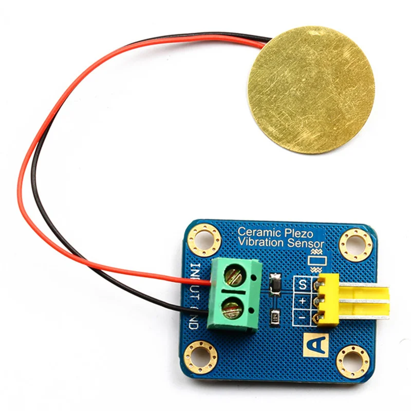 Пьезоэлектрический керамический датчик вибрации Arduino электронные строительные