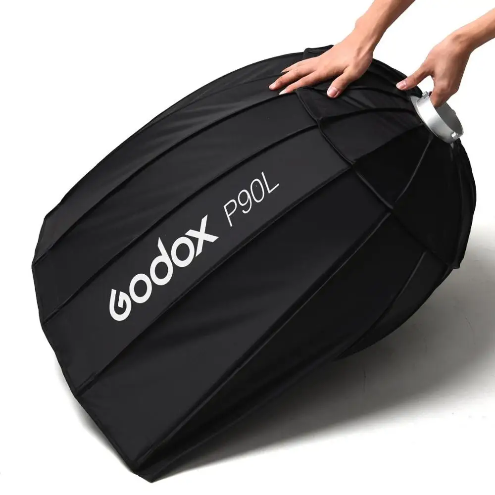 Параболический софтбокс Godox P90L 90 см монтажный светильник Bowens | Электроника