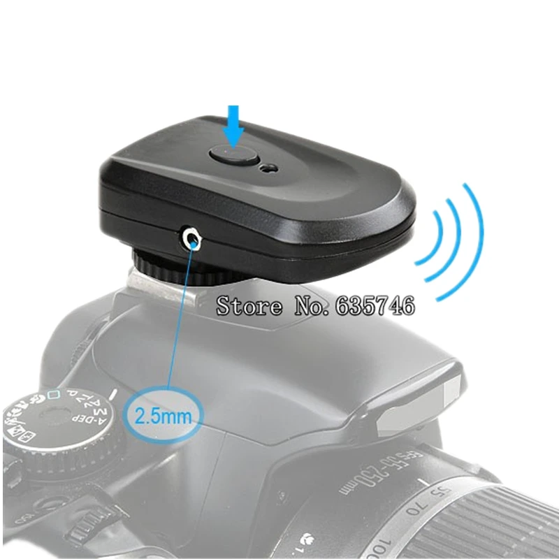 Беспроводной/радиоприемник с 4 каналами для фотостудии canon nikon pentax 600d d3100 d7000 d90