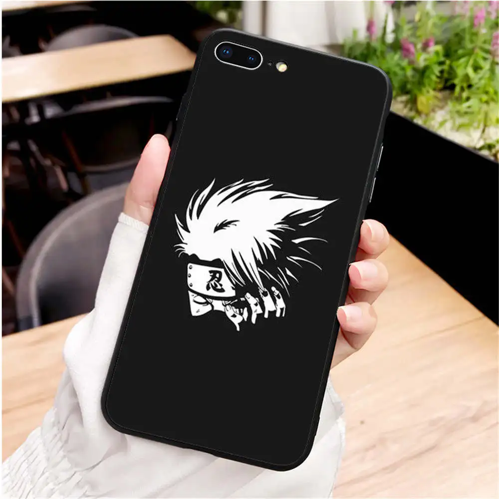 TPU Японский мультфильм Наруто Мягкий Силиконовый ТПУ чехол для телефона iPhone MAX XR XS X10 5 5S 5SE 6 6S 6 7 8Plus 11 Pro MAX - Цвет: TPU
