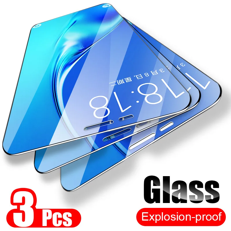 ZNP 3 шт. закаленное Стекло для samsung Galaxy A7 A9 A5 J6 A6 A8 J4 Plus Экран защитная пленка 9H 2.5D Стекло пленка на samsung J6