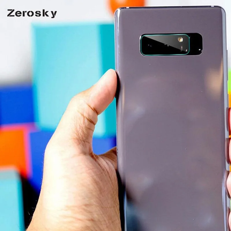 2 шт. закаленное стекло для объектива задней камеры Samsung Galaxy Note 8 Защитная пленка
