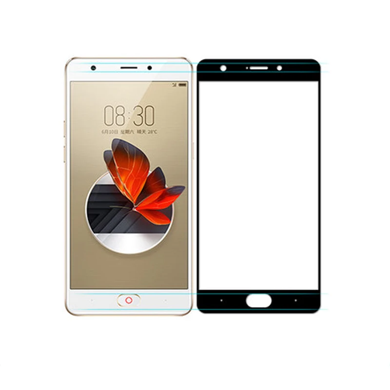 2 шт. закаленное защитное стекло для ZTE Nubia M2 Play NX907J NX 907 3D защитная стеклянная