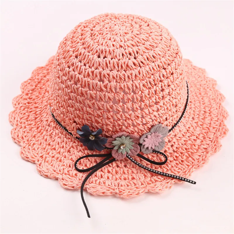 2019 летняя соломенная шляпа ручной работы Casquette Дети Путешествия богемные шляпы