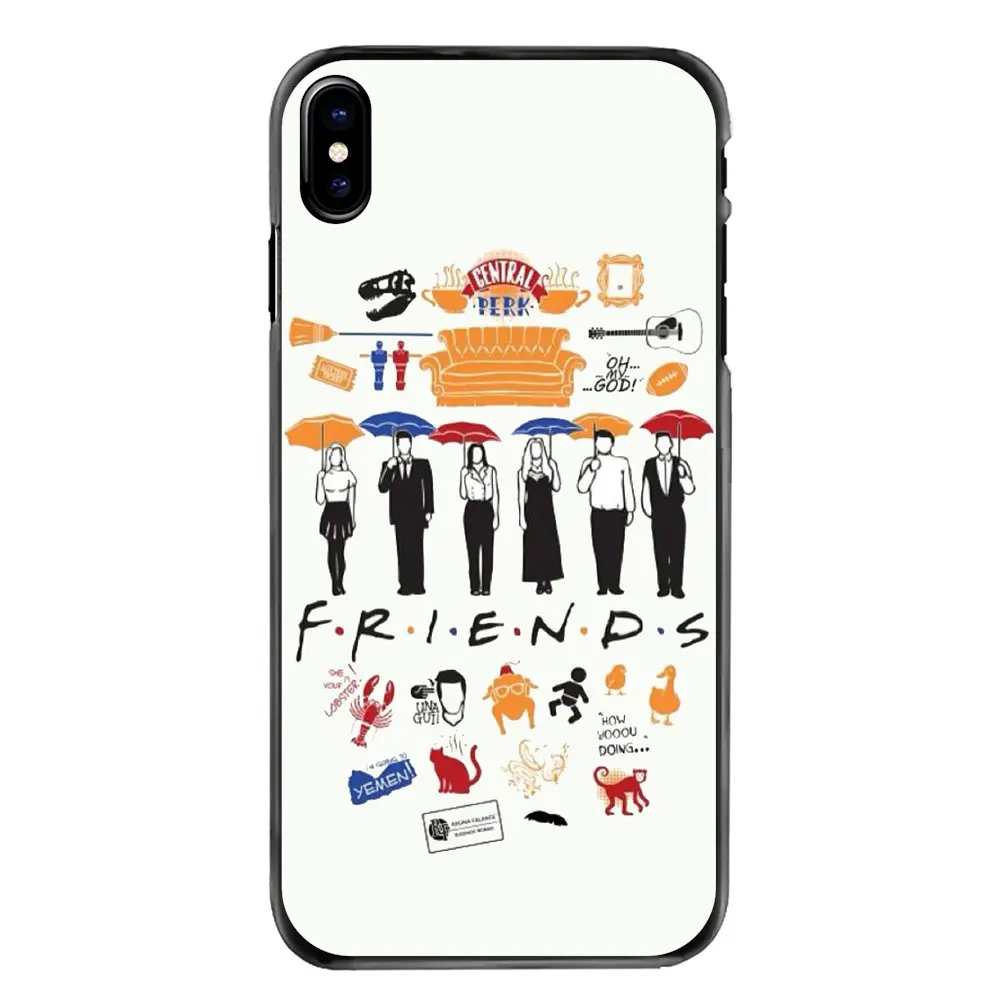 Accessories Hard Phone Cover Friends TV Show poster Art Print For Samsung Galaxy A3 A5 A7 A8 J1 J2 J3 J5 J7 Prime 2015 2016 2017 |