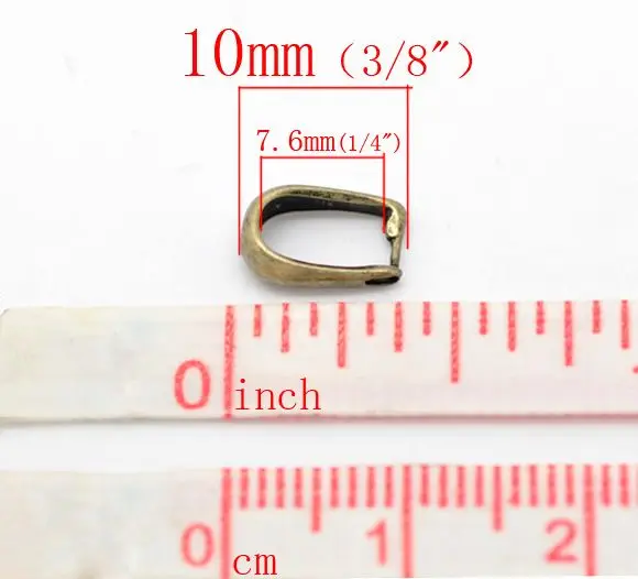 DoreenBeads античные бронзовые подвески для ледяных палочек соединители 10x6 мм (3/8
