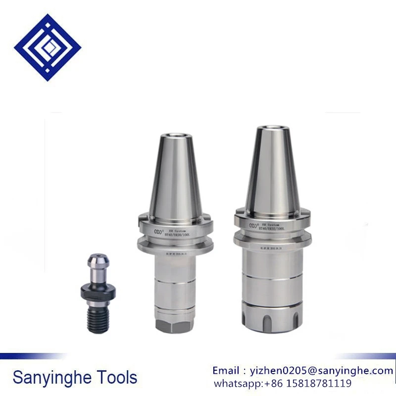 

Высокоточный фрезерный станок с ЧПУ фрезерный станок BT40-ER11/ER16/ER20-70L/100L/150L высокоскоростной и точный сбалансированный пружинный цанговый патрон держатель инструмента