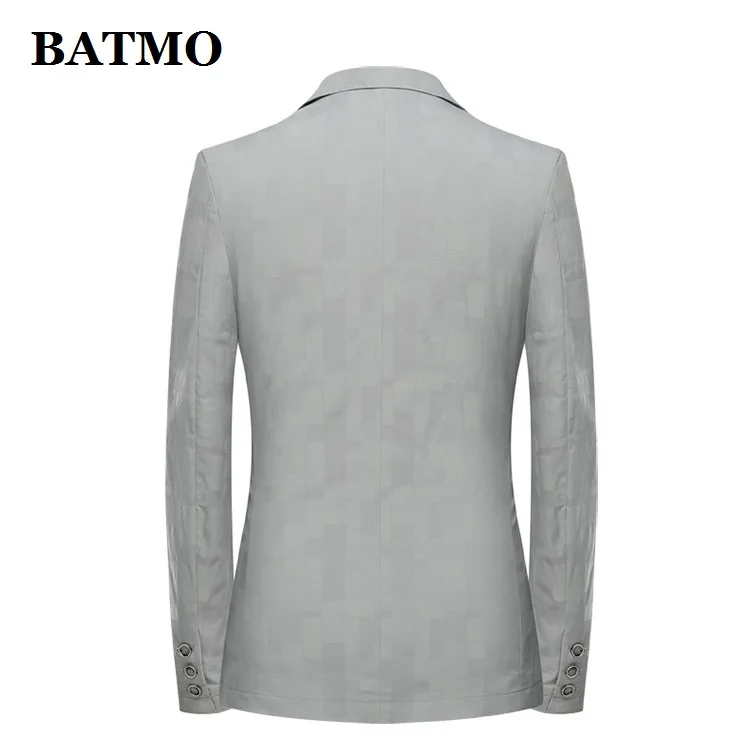Batmo, Новое поступление, летний высококачественный повседневный мужской блейзер, мужские костюмы, пиджаки, повседневные мужские куртки, большие размеры, M-3XL 17017
