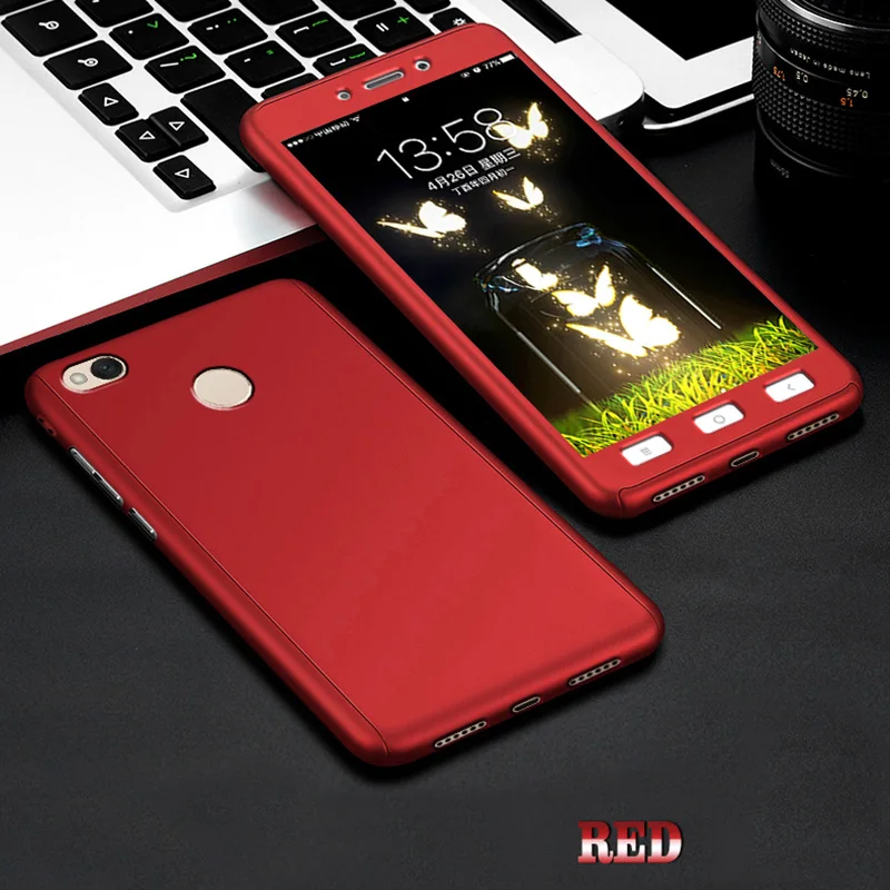 Защитный чехол Missbuy с полным покрытием 360 градусов для Xiaomi Redmi 4a Note 4X 5 5A Pro 6A mi 8 SE A1 A2