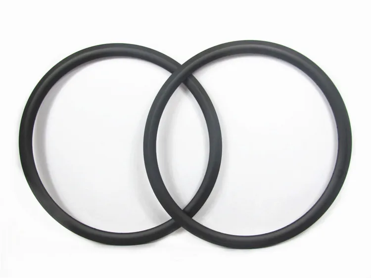 

V shape carbon clincher road rims for 29er bicycle 16H-32H custom spoke holes 3K matte UD matte 700C farsports rims