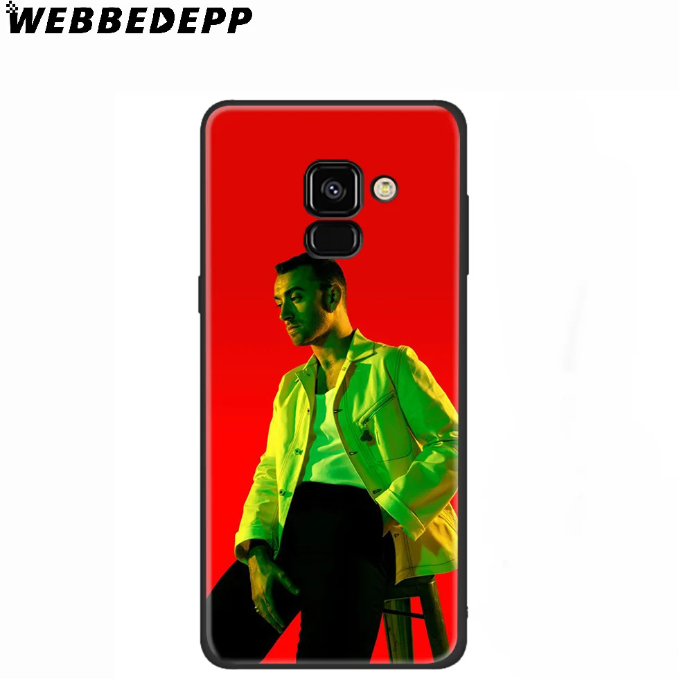 WEBBEDEPP Sam Smith Singer силиконовый чехол для Samsung Galaxy A3 A5 A6 A7 A8 A9 A10 A20 A30 A40 A50 A70 M10 M20 M30 |