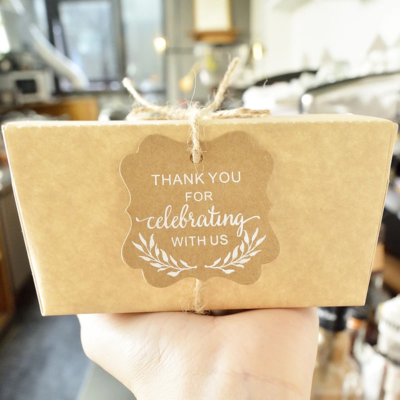 Распродажа 25 шт./лот Европейский маленький Рождественский подарок бирки ручной