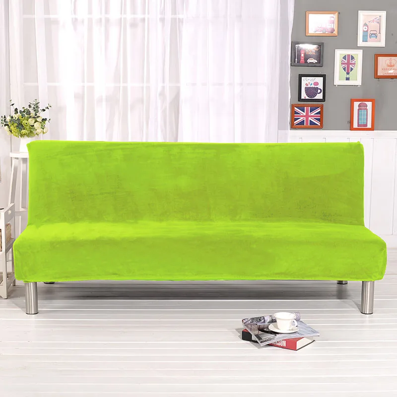 Green Вельветовые чехлы для дивана из спандекса для гостиной, растягивающиеся Чехлы для дивана, домашний декор, все включено, чехлы для дивана, чехлы для дивана - Цвет: Green