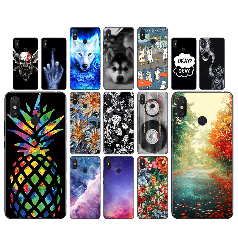 Silicone Cell Phone Case For Xiaomi Redmi Note 6 Pro 4A 4 3 Hand Pattern Protection Mi A1 Max Max2 |