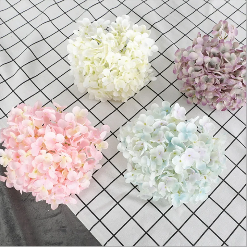 176 лепестки/цветы недорогие Цветочные шары из искусственной гортензии сделай сам