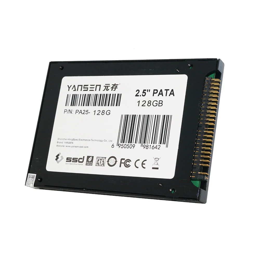 

KingSpec SSD PATA(IDE) 2.5" 2.5 Inches 256GB 128GB 64GB 32GB 16GB 8GBMLC Digital SSD Solid State Drive for PC Laptop Notebook