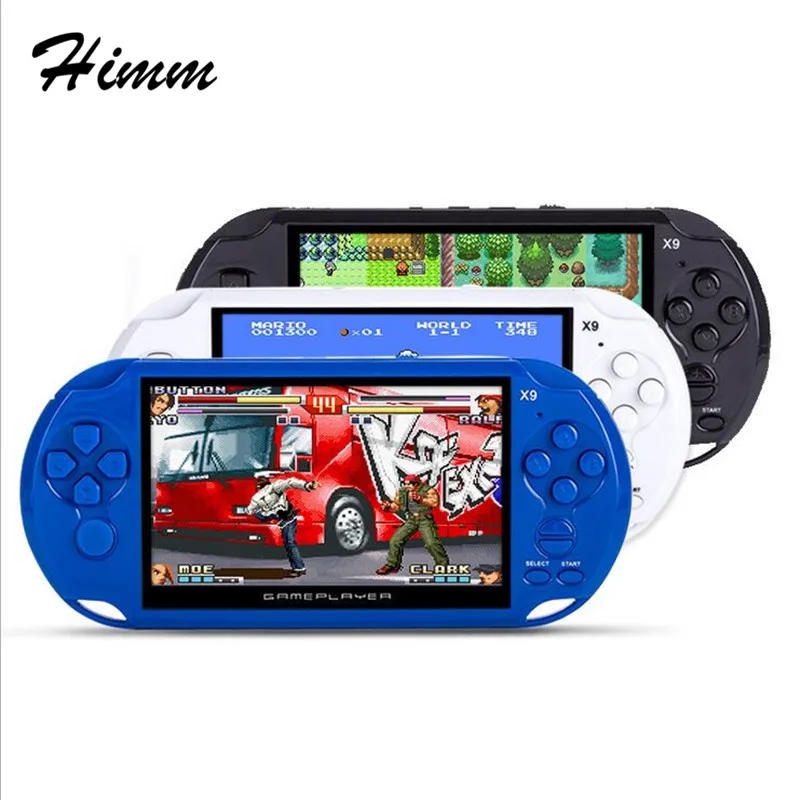 Coolboy X9 4 3 дюймов интеллектуальная ручная Игра MP3 MP4 300 игр поддержка загрузки|coolboy