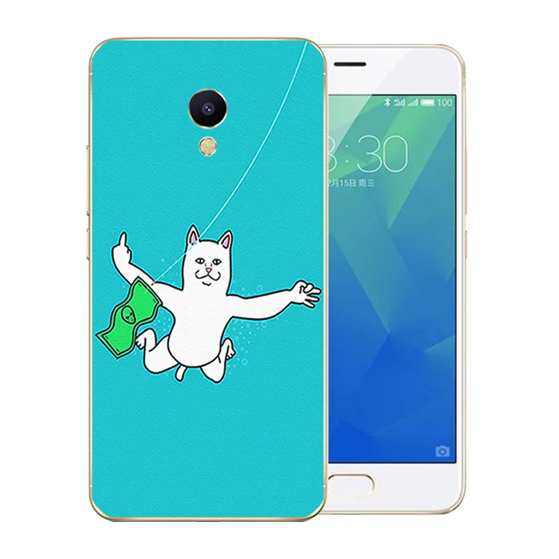 2017 Модный чехол для Meizu M5S Mini силиконовый Meilan m5s 5 2 дюймов Роскошный розовый M5s