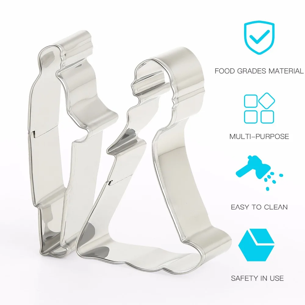 Резцы для свадебного печенья Резчики в форме сердца на День святого Валентина