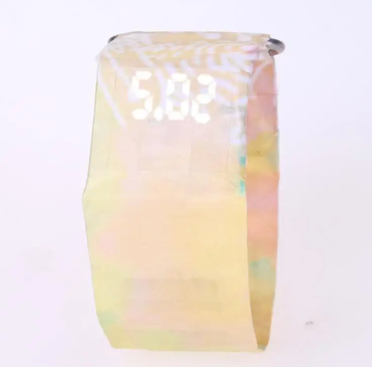 paper watch 006 Новые модные креативные бумажные светодиодные цифровые часы мужские часы водонепроницаемые электронные часы мужские цифровые часы reloj hombre - Цвет: paper watch 006