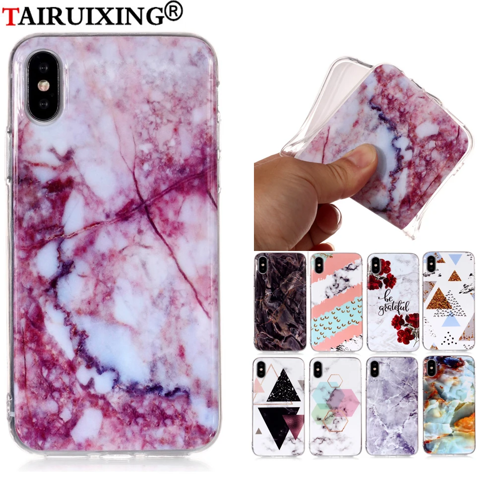 Силиконовая мраморная Оболочка ТПУ задняя крышка для Huawei P20 Pro P8 P9 P10 Lite 2017 Mate 10 9 20 RS