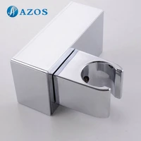modern square adjustable handheld shower head holder bracket wall mount bathroom accessories furnitures polished hsz001