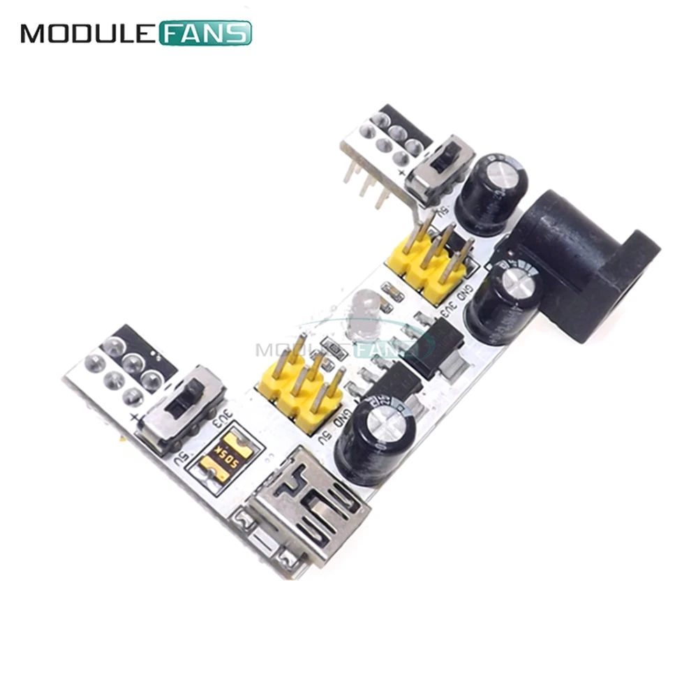 МБ 102 MB102 MB Micro Mini USB пайки Макет Хлеб борад Питание для Arduino DC 3 V 5V модуль DIY