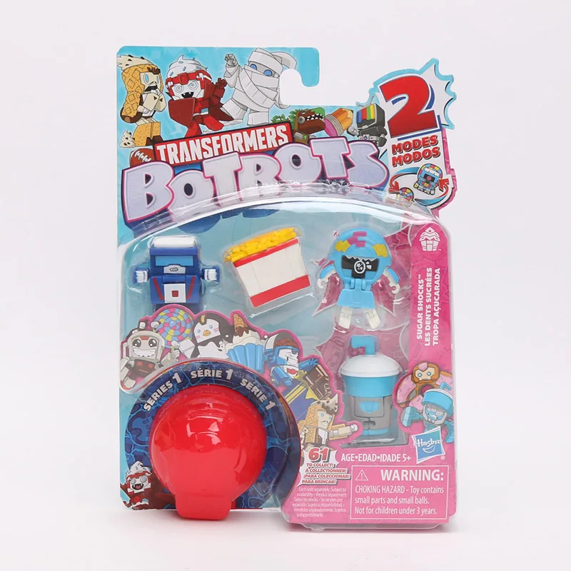 E3486AW00 83051 Эксклюзивный трансформаторы botbots игрушки серии 1 технаре команда сахара ударов Туалет войск, 5 шт в упаковке тайна 2-в-1 фигурка коллекционная игрушка - Цвет: E3486AW00 83051