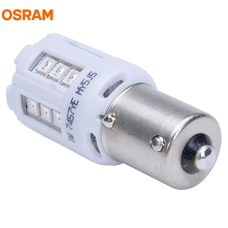 OSRAM светодисветодиодный PY21 7457YE PY21W 12V 1W желтый цвет riving Автомобильные