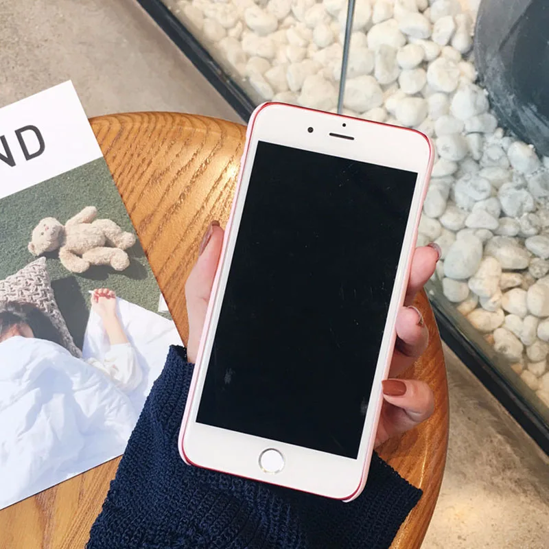 Милые розовые Пантеры чехлы для мобильного телефона iPhone 6 6s 7 8 Plus X мультфильм