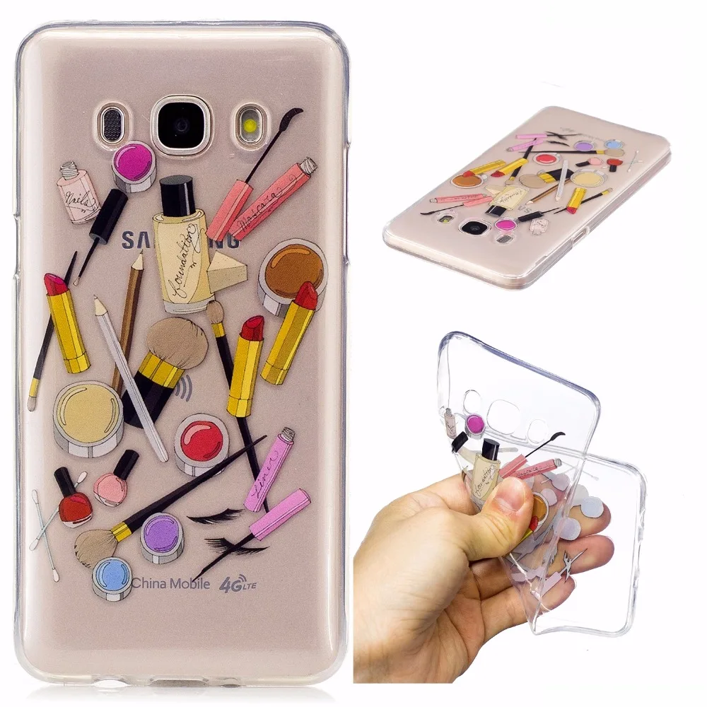 Coque для Samsung J5 2016 чехол ультра тонкий Защита мягкий TPU окрашенные телефона Galaxy j510