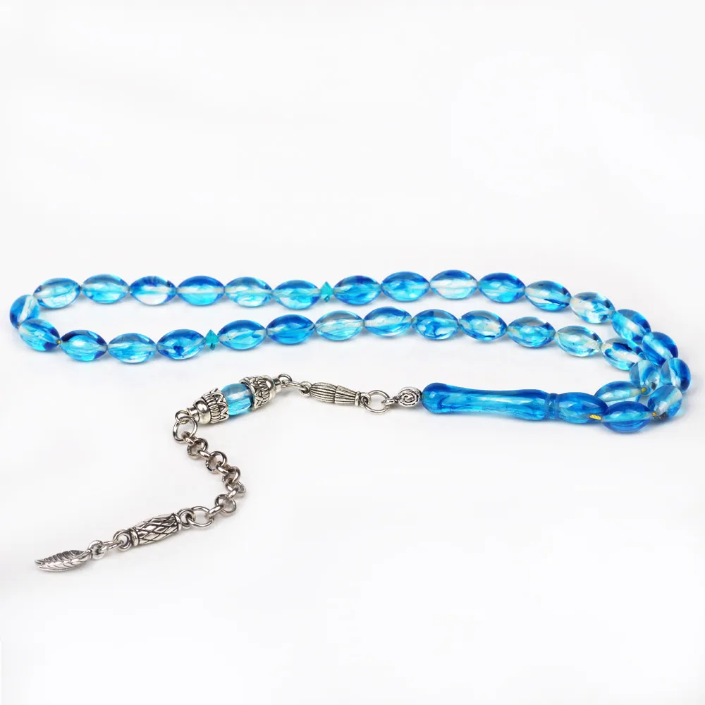 Магазин Tasbih новый дизайн Islamischen имитация Бернштейна farbe harzmaterial муслимишени gebetskette