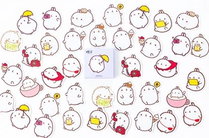 Декоративная наклейка Счастливый кролик (1 лот = 10 упаковок)