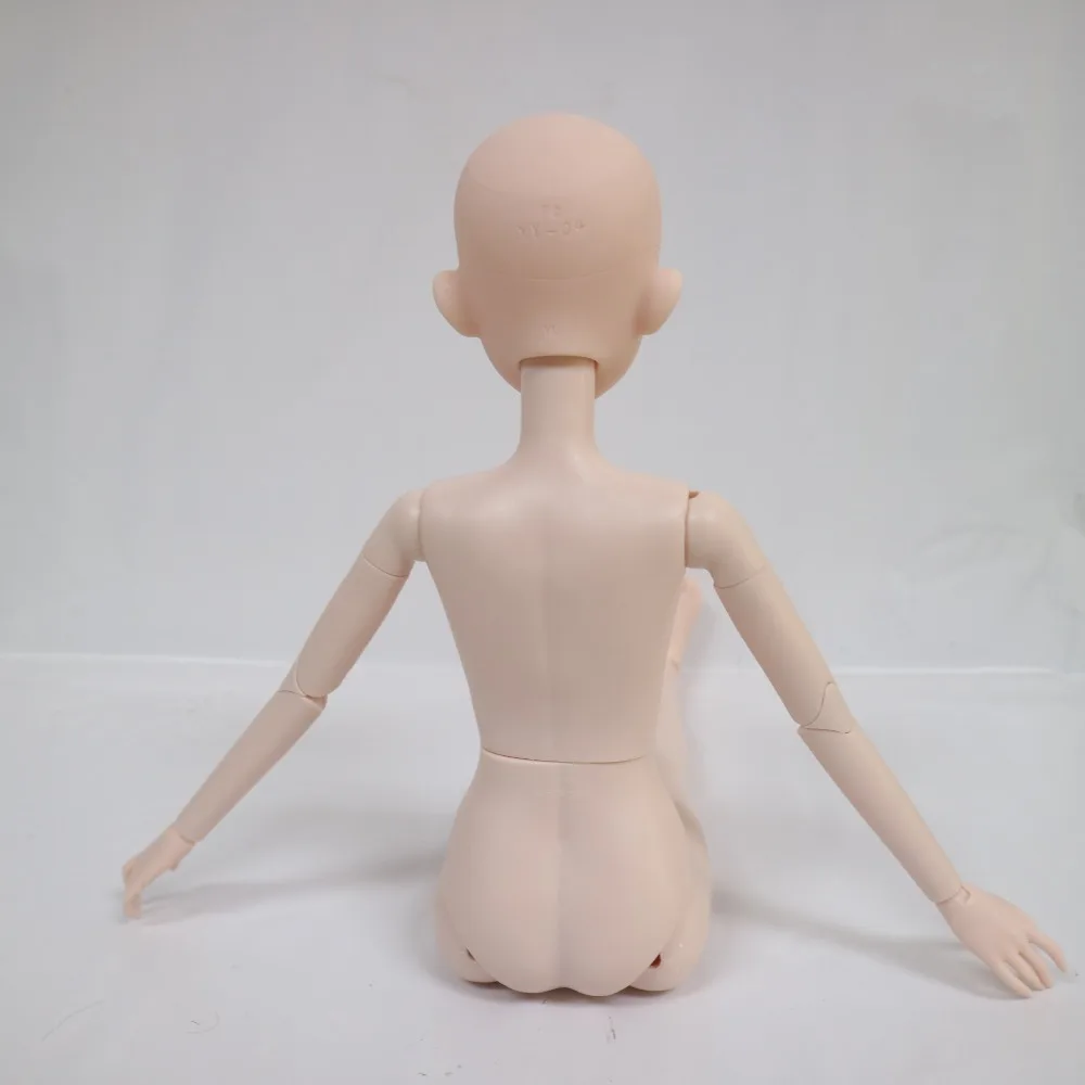1/4 BJD Обнаженная кукла 45 см Пластик совместный подвижный куклы, без набора для макияжа окружность головы 17,5 см